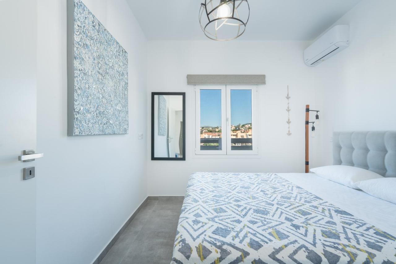 Mira Sea View Residence Hriszí Aktí Haniá Kültér fotó