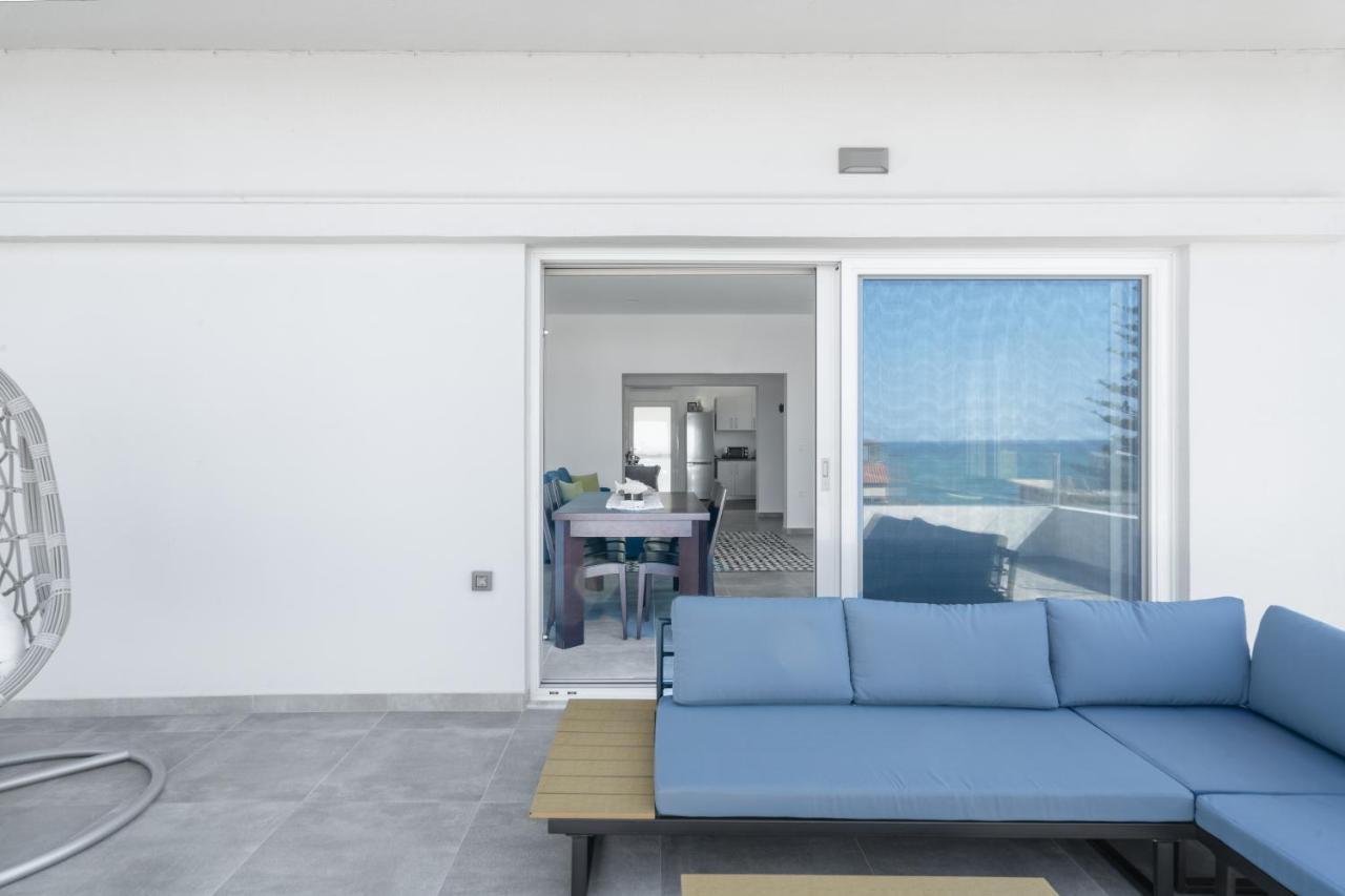 Mira Sea View Residence Hriszí Aktí Haniá Kültér fotó