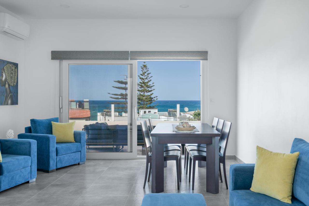 Mira Sea View Residence Hriszí Aktí Haniá Kültér fotó