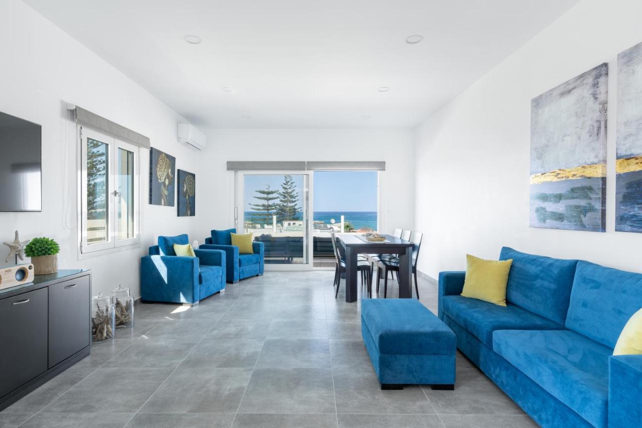 Mira Sea View Residence Hriszí Aktí Haniá Kültér fotó