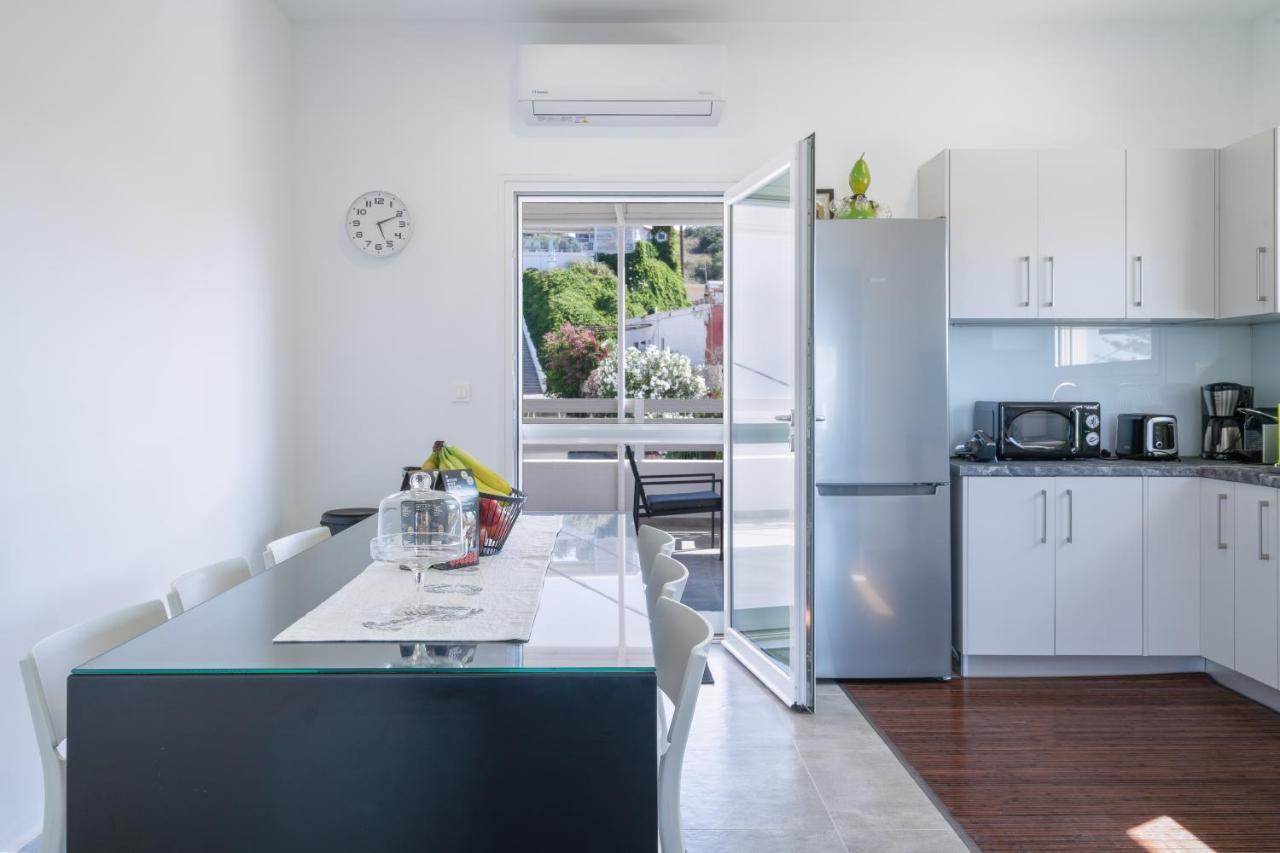 Mira Sea View Residence Hriszí Aktí Haniá Kültér fotó