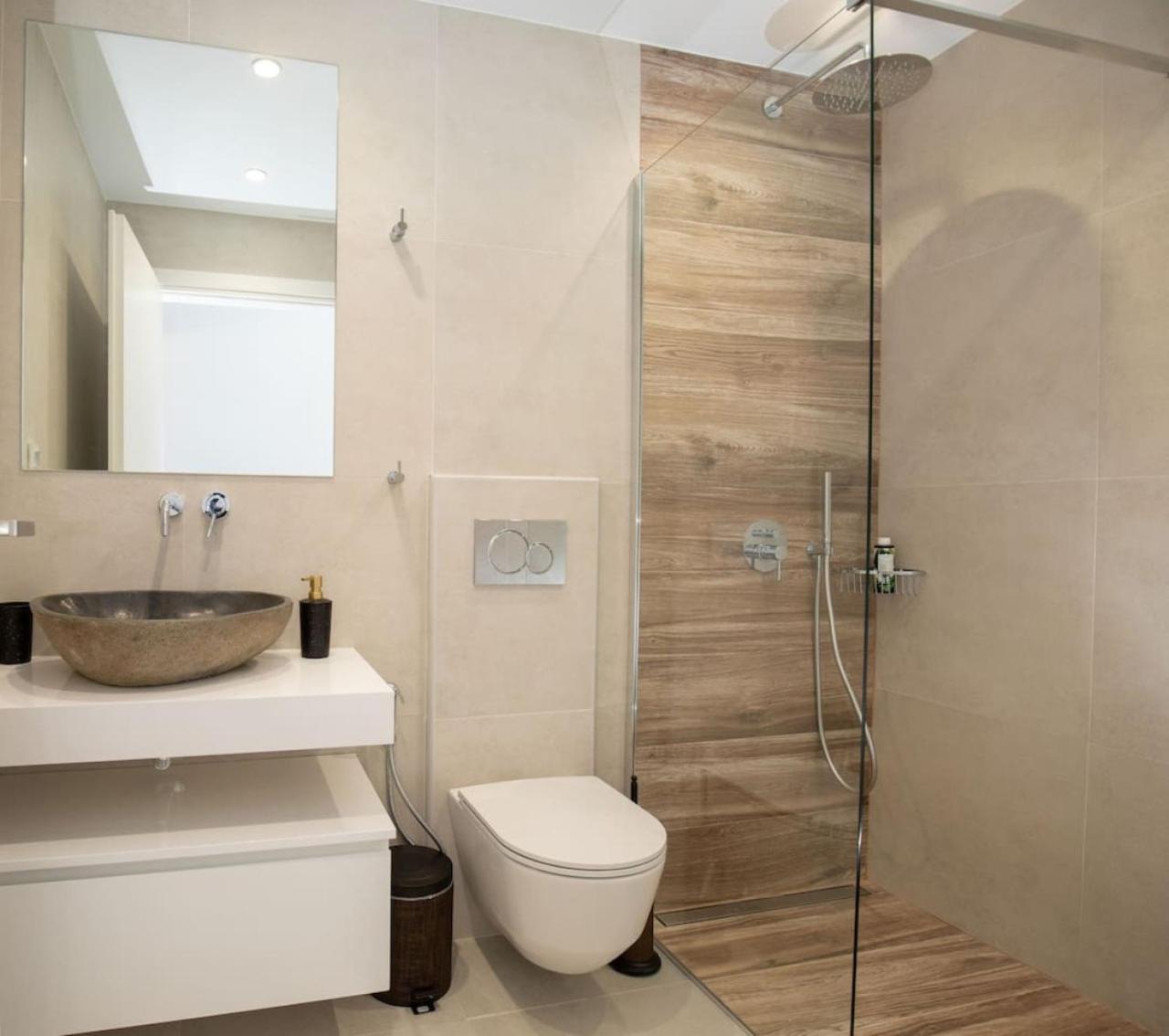 Mira Sea View Residence Hriszí Aktí Haniá Kültér fotó