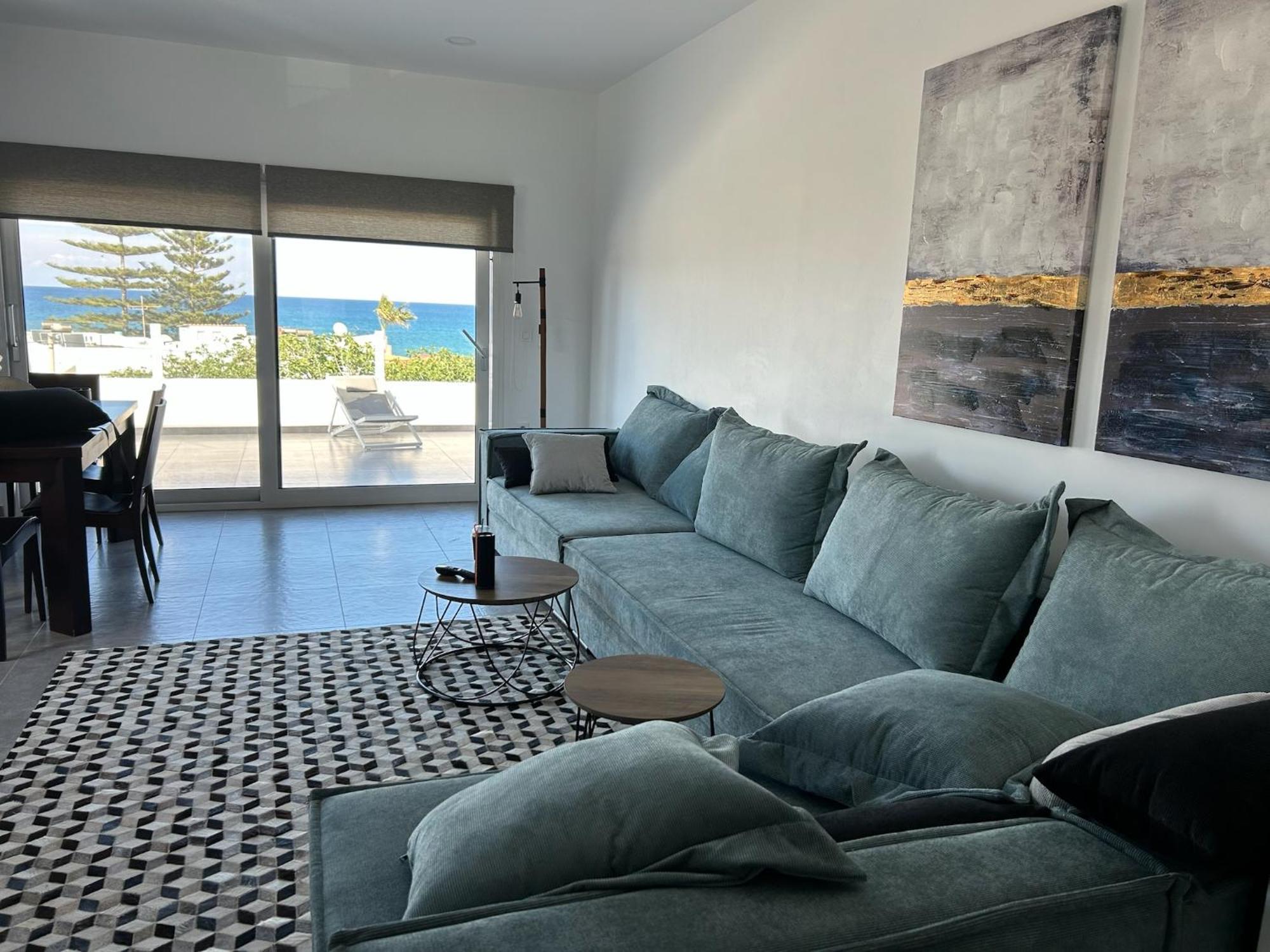Mira Sea View Residence Hriszí Aktí Haniá Kültér fotó
